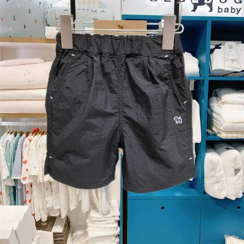 Purple Quick-Dry Shorts for Boys Girls - Image 2