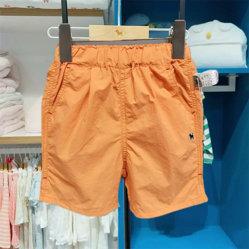 Purple Quick-Dry Shorts for Boys Girls - Image 3