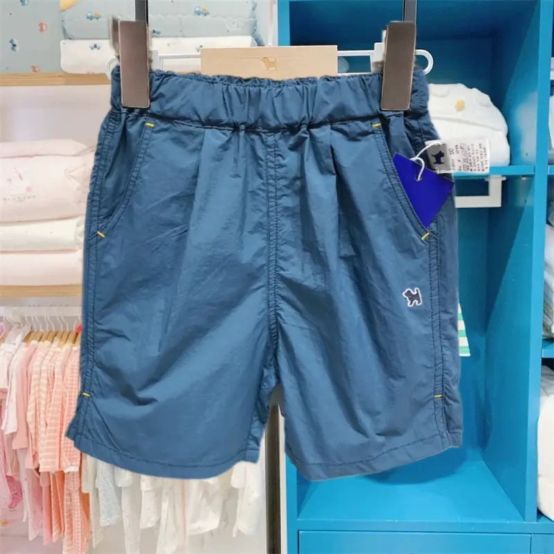 Purple Quick-Dry Shorts for Boys Girls - Image 5
