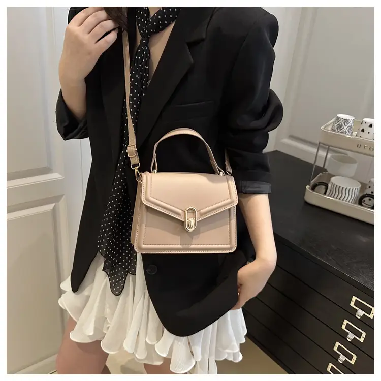 Nude Leather Shoulder Bag for Women 2025 — feature 20