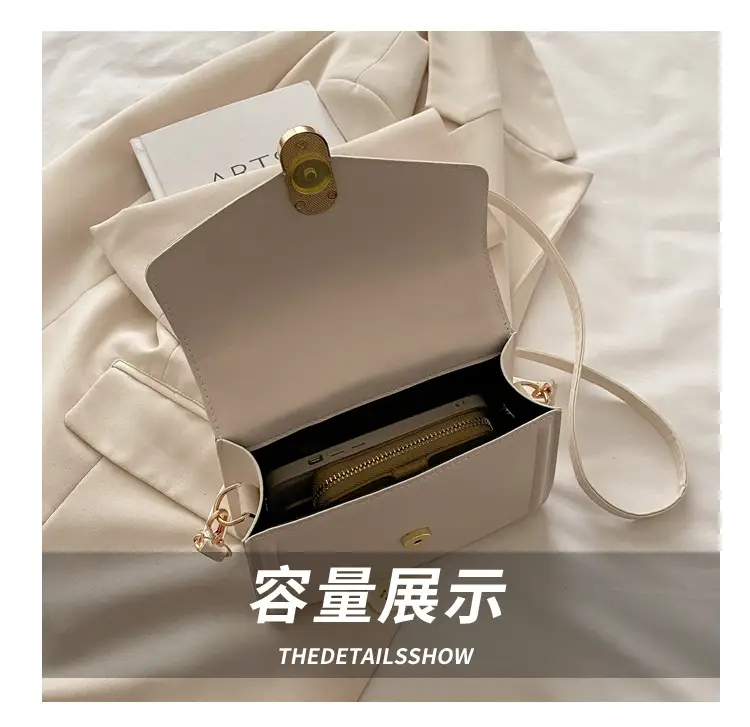 Nude Leather Shoulder Bag for Women 2025 — feature 5