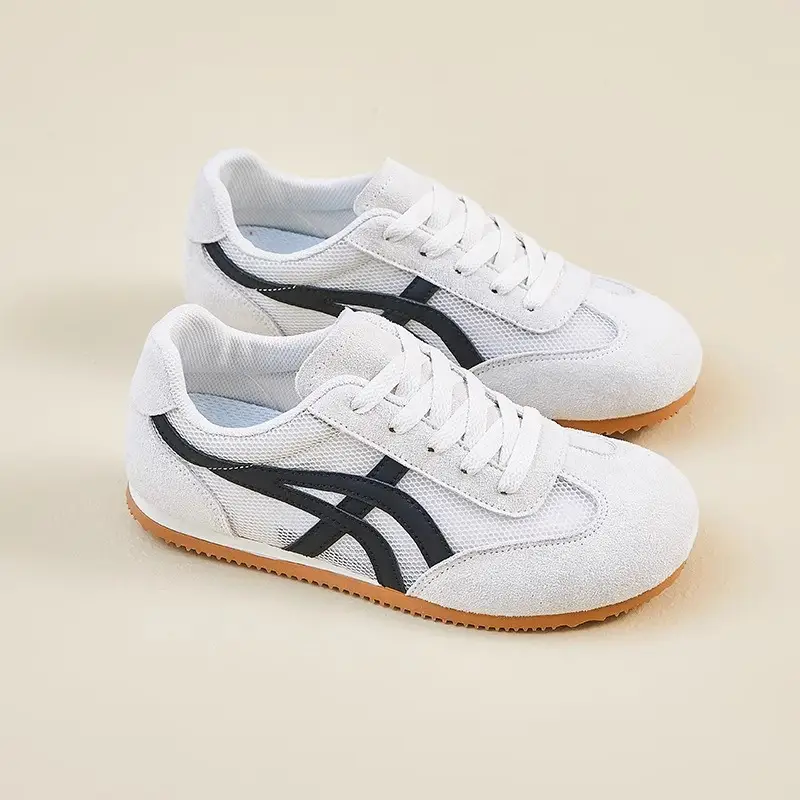 Mesh Breathable Thick-Soled German Training Shoes for Women, Versatile 2026 Summer New Lightweight White Sneakers - Image 8