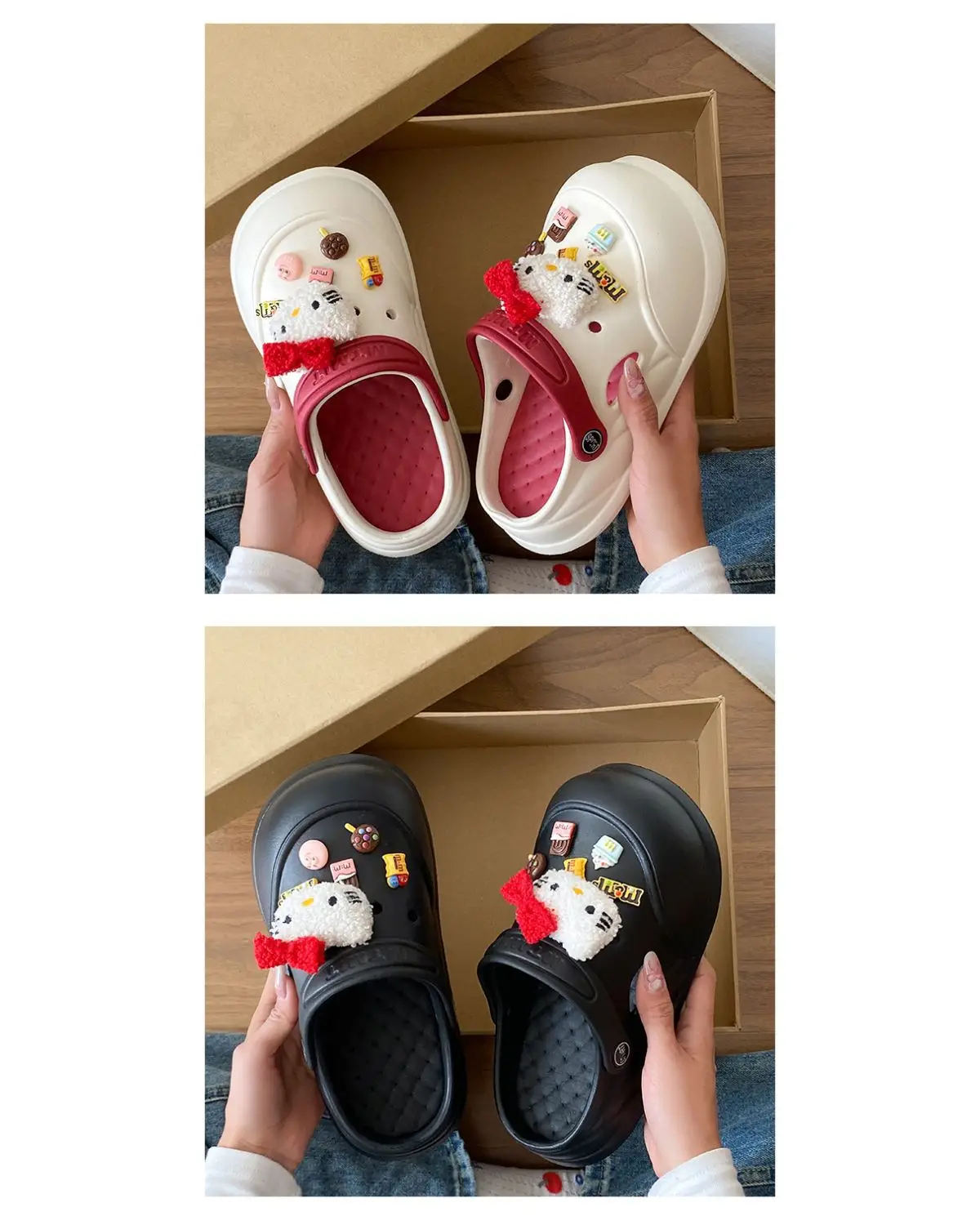 Women Cartoon Clogs Black Summer 2025 — feature 14