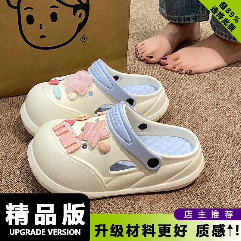 Women Cartoon Clogs Black Summer 2025 - Image 10