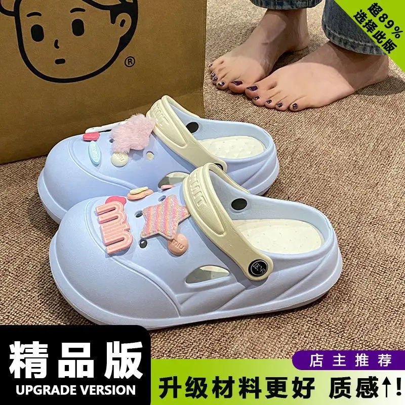 Women Cartoon Clogs Black Summer 2025 - Image 12