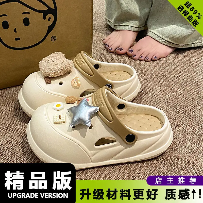 Women Cartoon Clogs Black Summer 2025 - Image 4