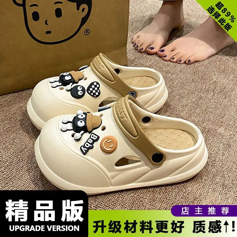 Women Cartoon Clogs Black Summer 2025 - Image 7