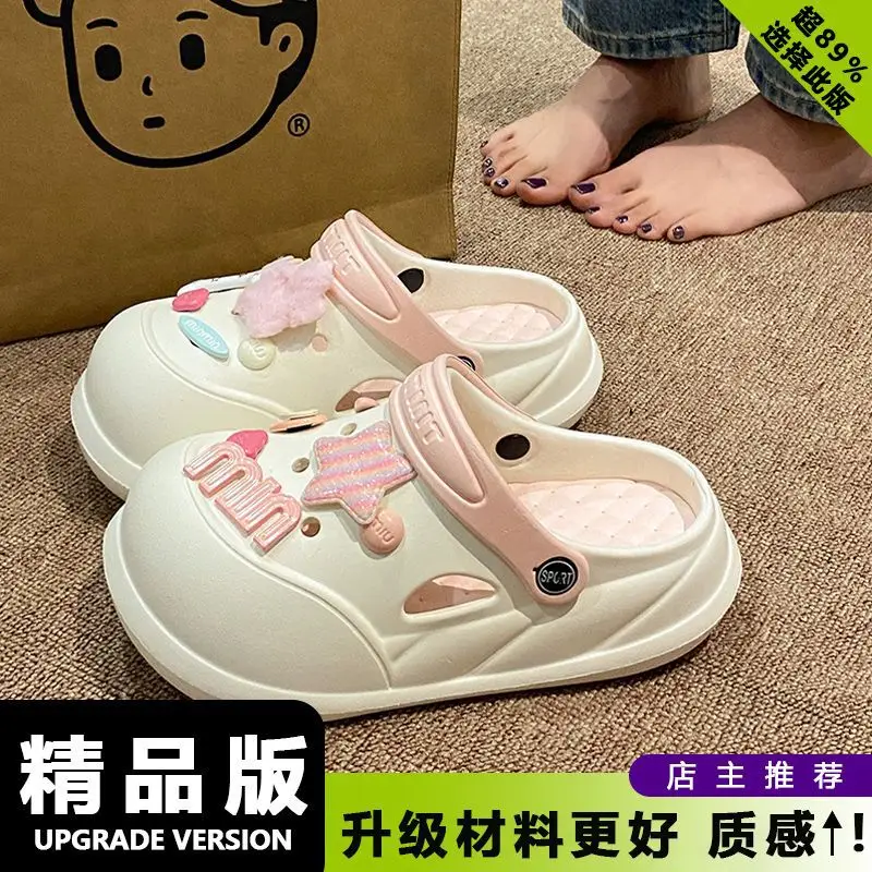 Women Cartoon Clogs Black Summer 2025 - Image 8