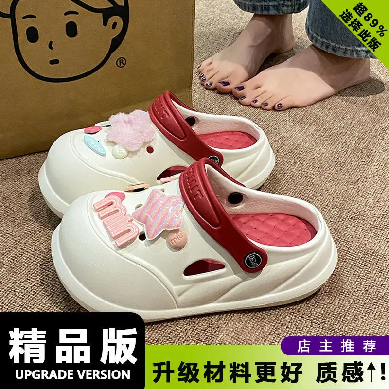 Women Cartoon Clogs Black Summer 2025 - Image 9