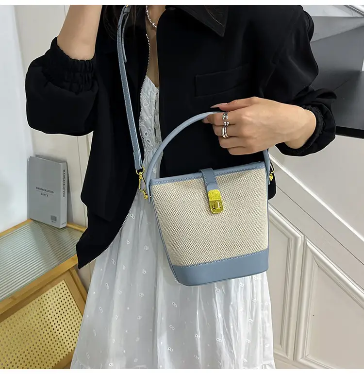 Women's Crossbody Bag with Gold Plated Lock 2025 — feature 31