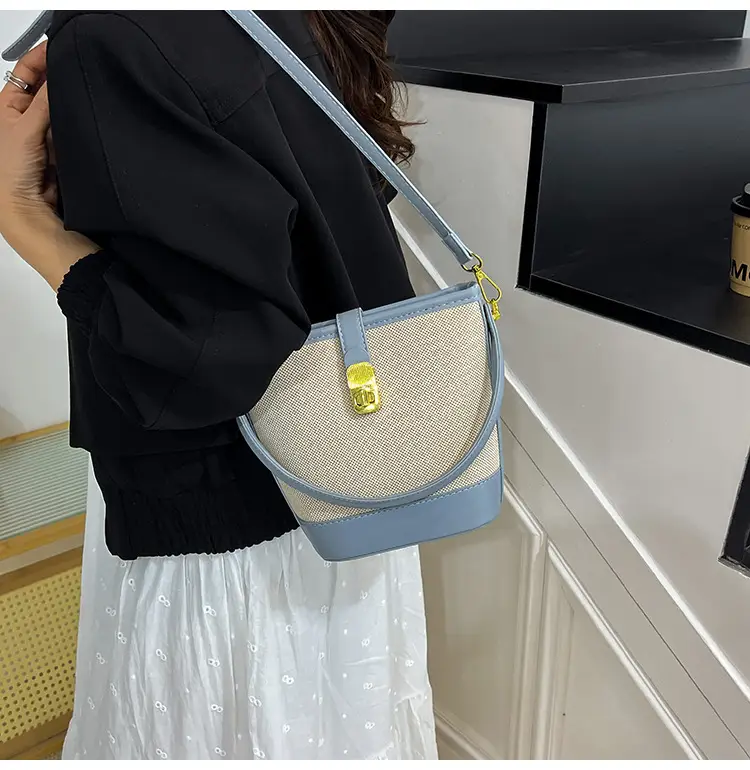 Women's Crossbody Bag with Gold Plated Lock 2025 — feature 35