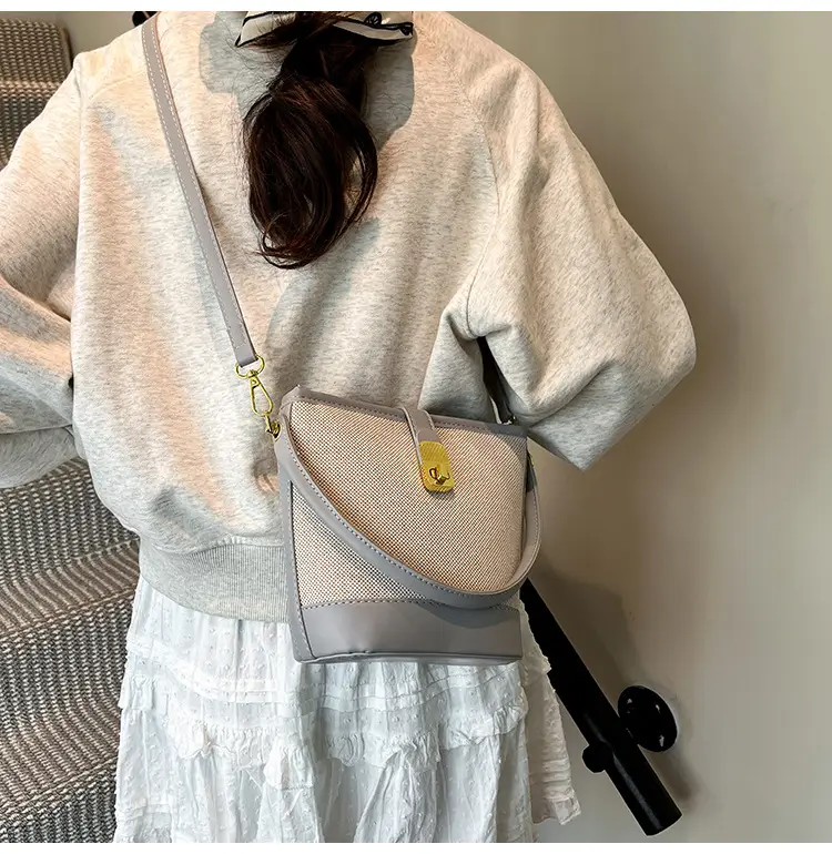 Women's Crossbody Bag with Gold Plated Lock 2025 — feature 44
