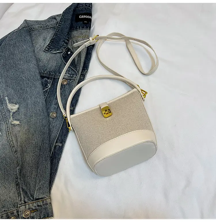 Women's Crossbody Bag with Gold Plated Lock 2025 — feature 48