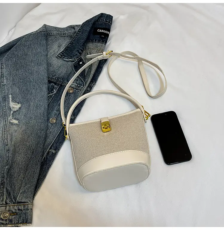 Women's Crossbody Bag with Gold Plated Lock 2025 — feature 49