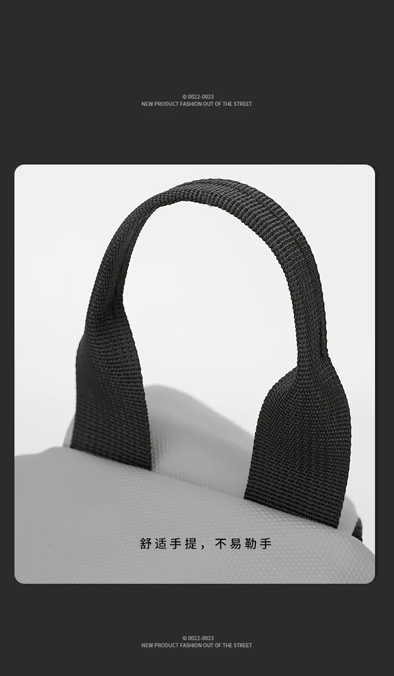 Men's Grey Crossbody Bag with USB Charging Port — feature 18