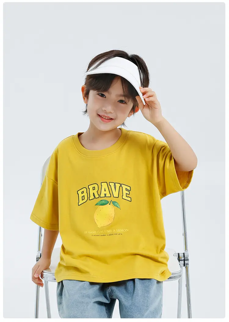 Haima Boys Pure Cotton Printed T-Shirt White 2026 — feature 21