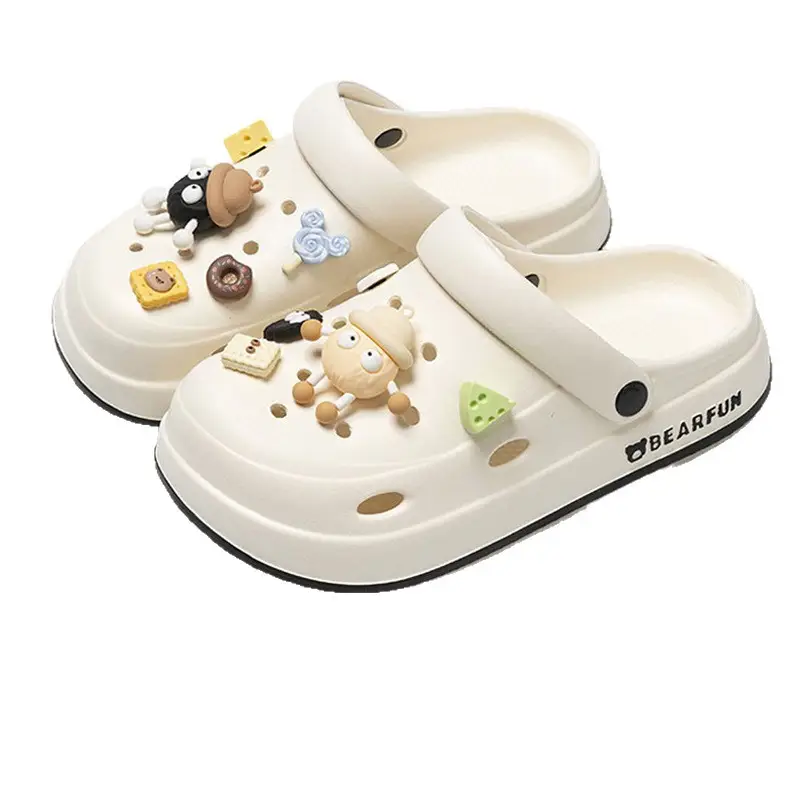EVA Thick Sole Cave Shoes Women's Summer Wear Shoes with High Feeling of Stepping on Dung - Image 8