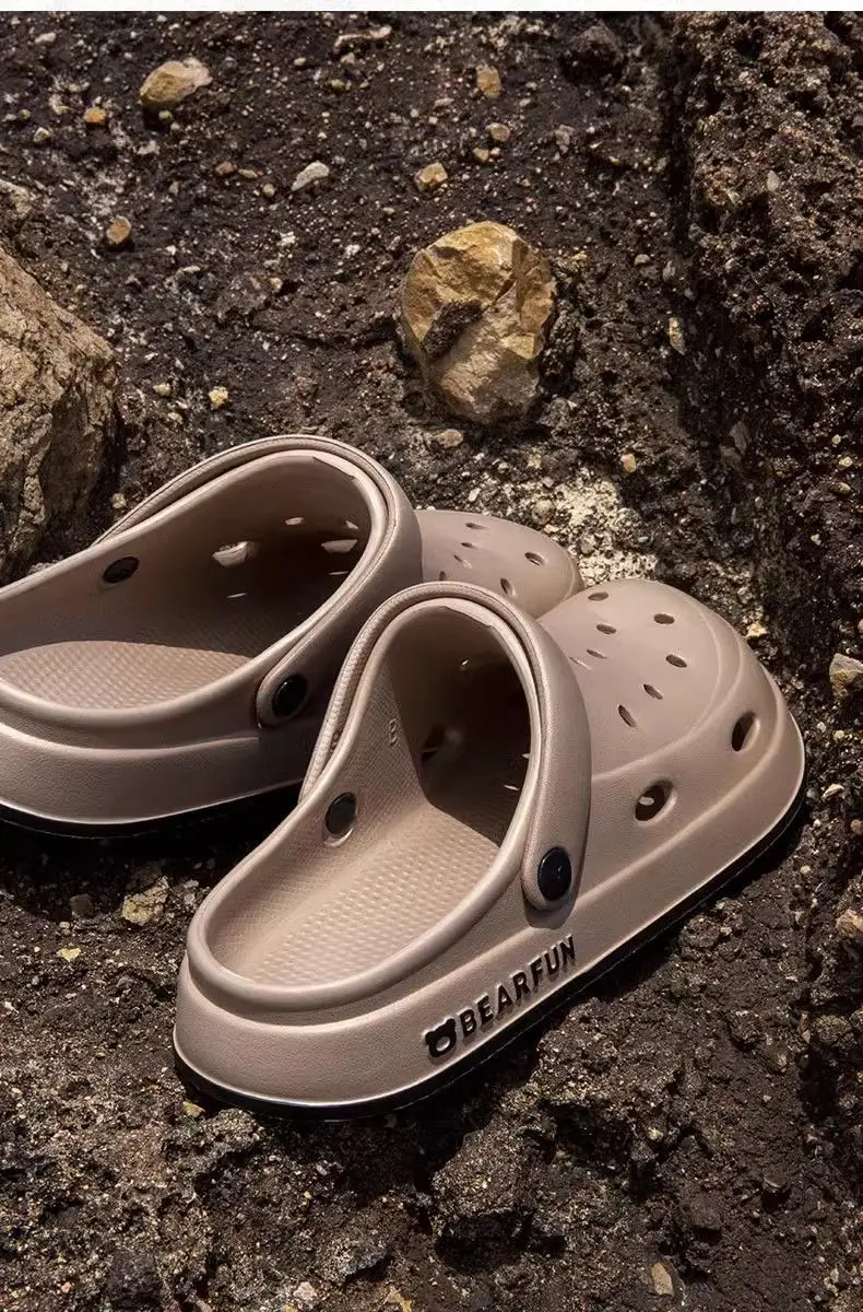 EVA Thick Sole Cave Shoes Women's Summer Wear Shoes with High Feeling of Stepping on Dung — feature 15
