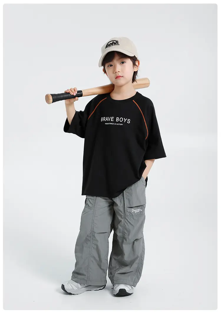 Haima Boys White Cotton Short Sleeve T-Shirt 2026 — feature 18