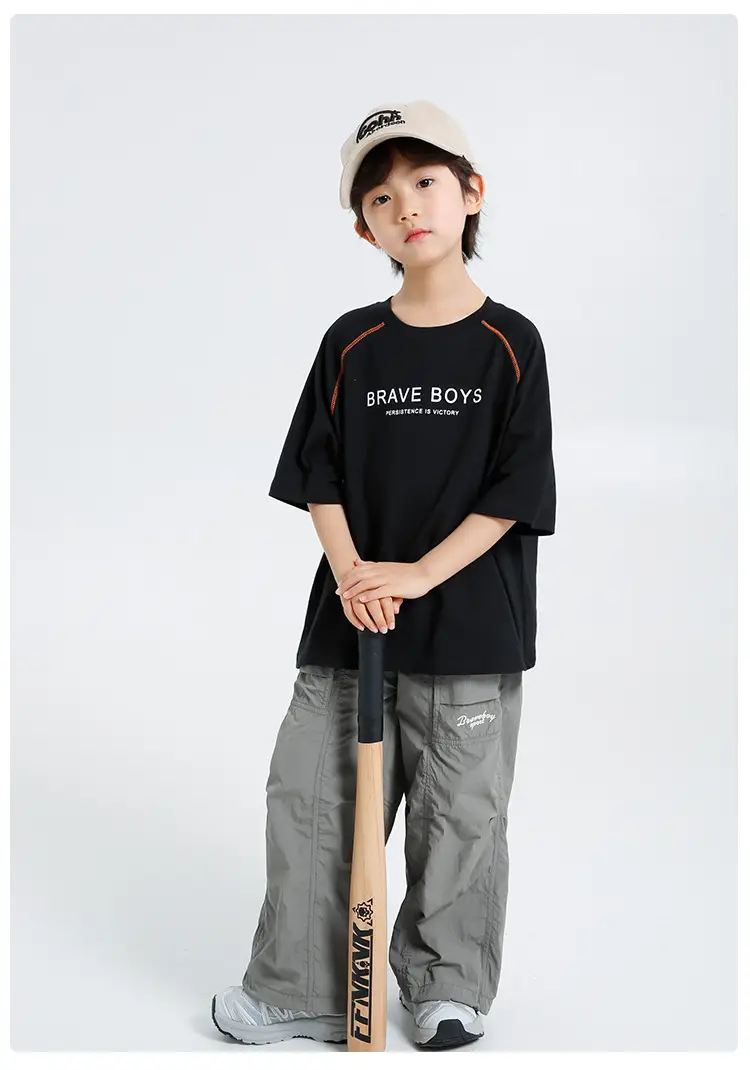 Haima Boys White Cotton Short Sleeve T-Shirt 2026 — feature 19