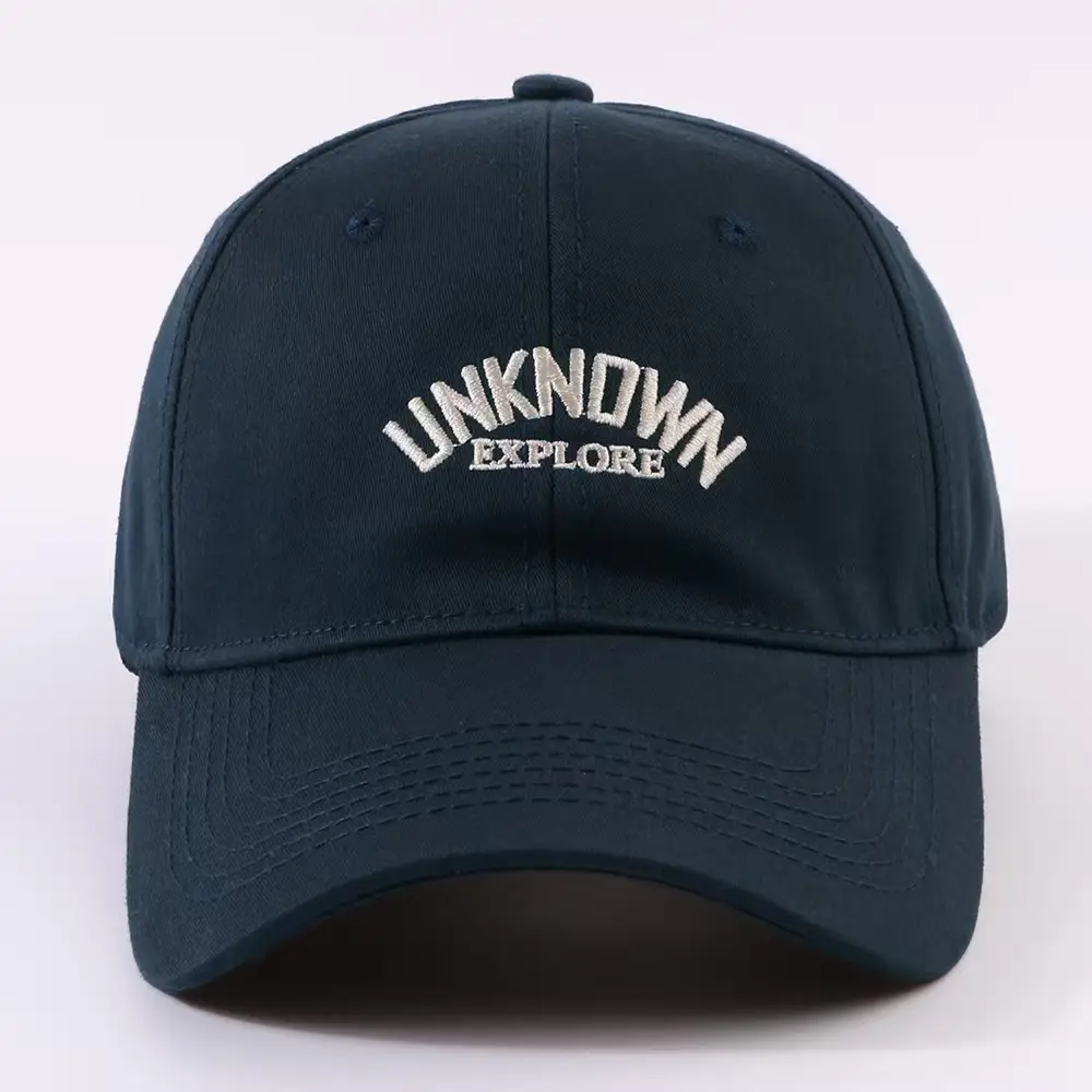 Korean-style Embroidered Baseball Cap Women White Curved Bristle - Image 10