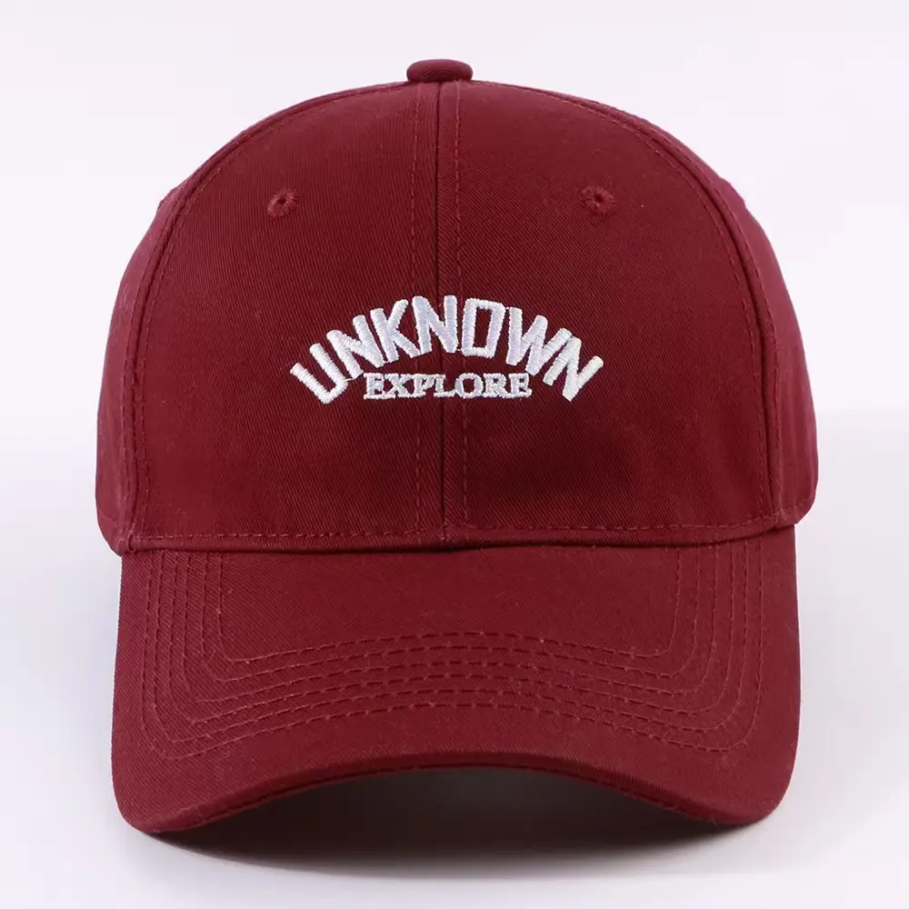 Korean-style Embroidered Baseball Cap Women White Curved Bristle - Image 11