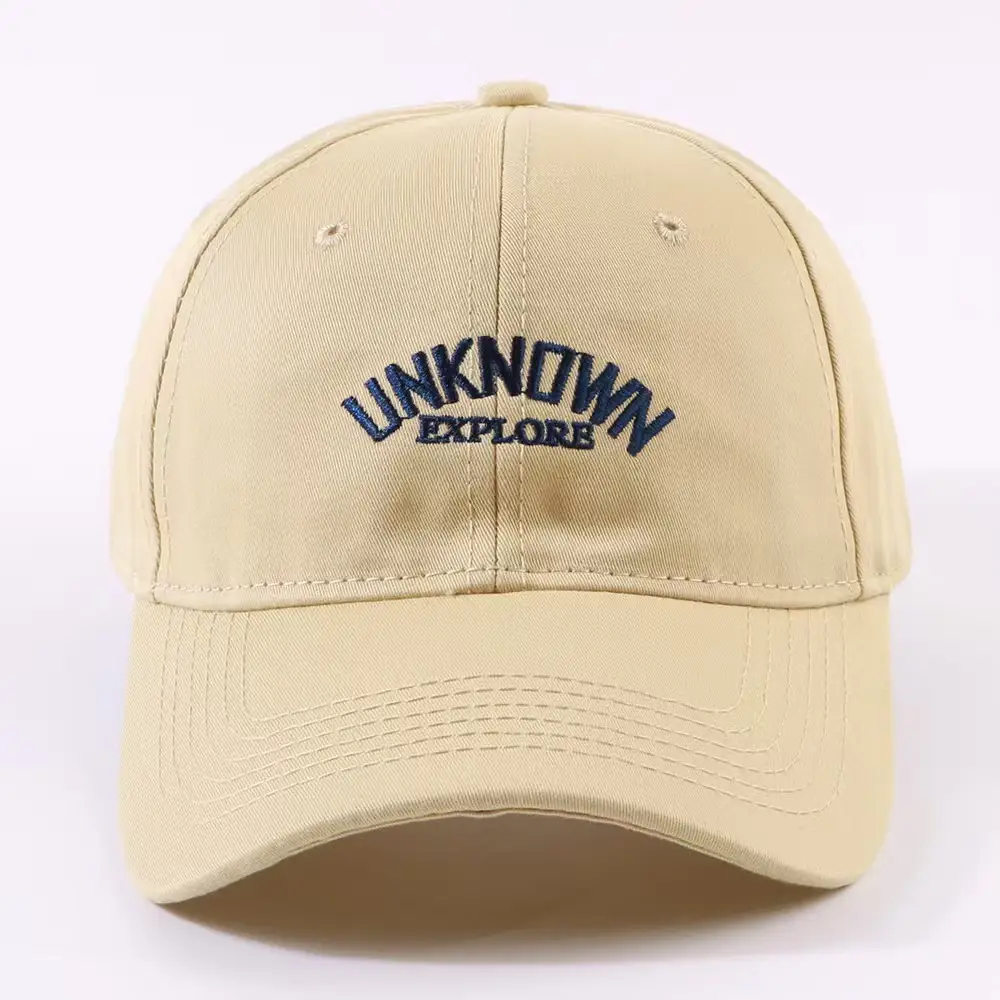 Korean-style Embroidered Baseball Cap Women White Curved Bristle - Image 8