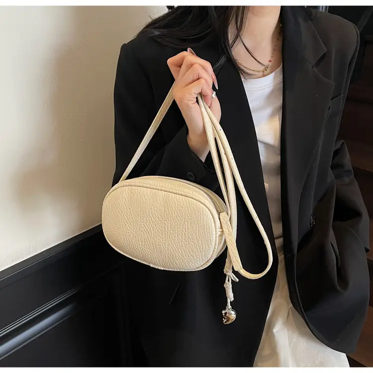 Beige Crossbody Phone Bag for Women Leather Luggage — feature 14