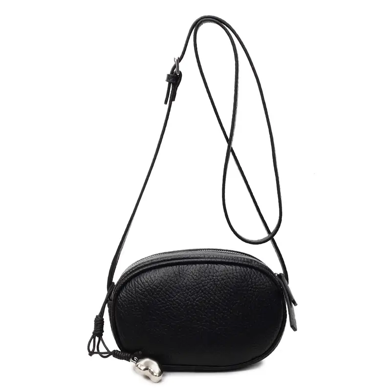 Beige Crossbody Phone Bag for Women Leather Luggage - Image 2