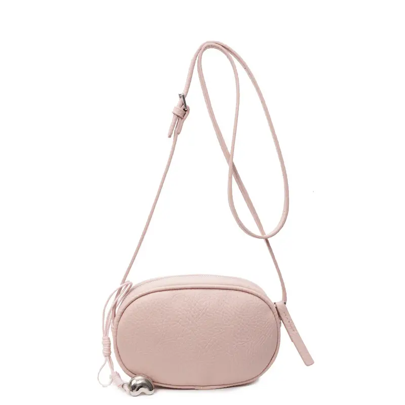 Beige Crossbody Phone Bag for Women Leather Luggage - Image 4