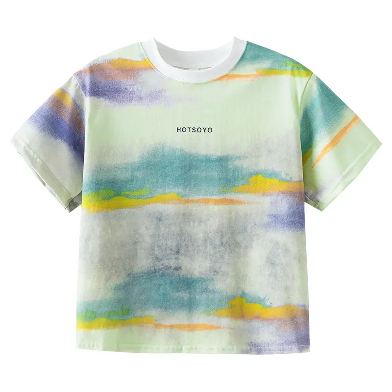 Boys Tie-Dye Short Sleeve T-Shirt 2026 - Image 6