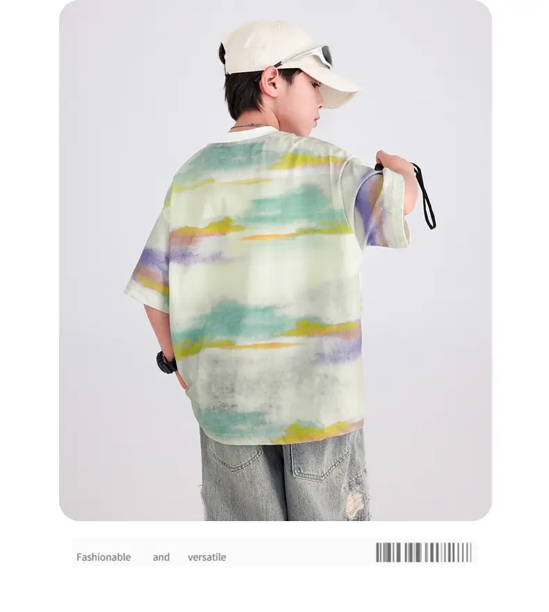 Boys Tie-Dye Short Sleeve T-Shirt 2026 — feature 20