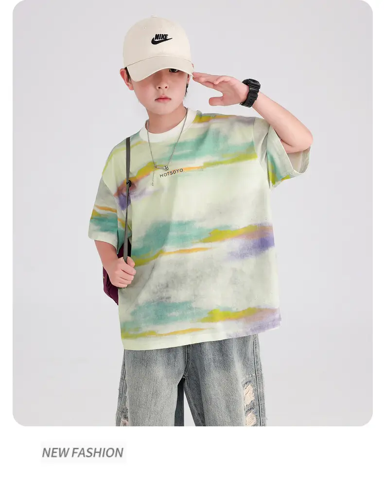 Boys Tie-Dye Short Sleeve T-Shirt 2026 — feature 21