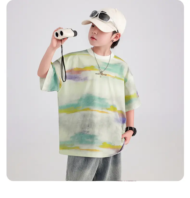 Boys Tie-Dye Short Sleeve T-Shirt 2026 — feature 23