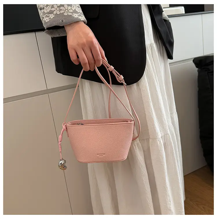 Yellow Leather Shoulder Bag for Women — feature 15