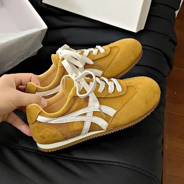 Popular Mesh Moral Training Shoes for Women 2025 Summer New Fashion Breathable Sports Shoes Lightweight Casual Sneakers Forrest Gump Shoes - Image 8