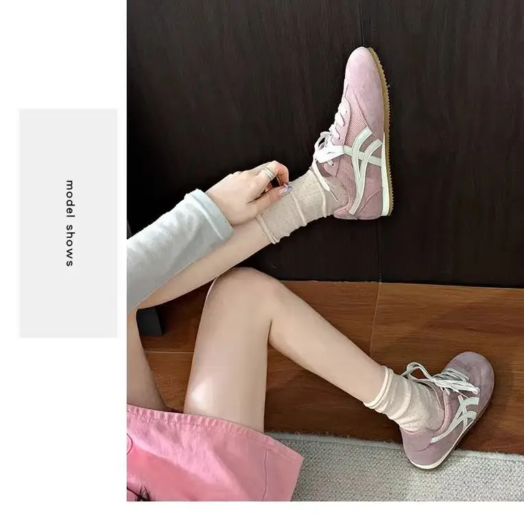 Popular Mesh Moral Training Shoes for Women 2025 Summer New Fashion Breathable Sports Shoes Lightweight Casual Sneakers Forrest Gump Shoes — feature 10