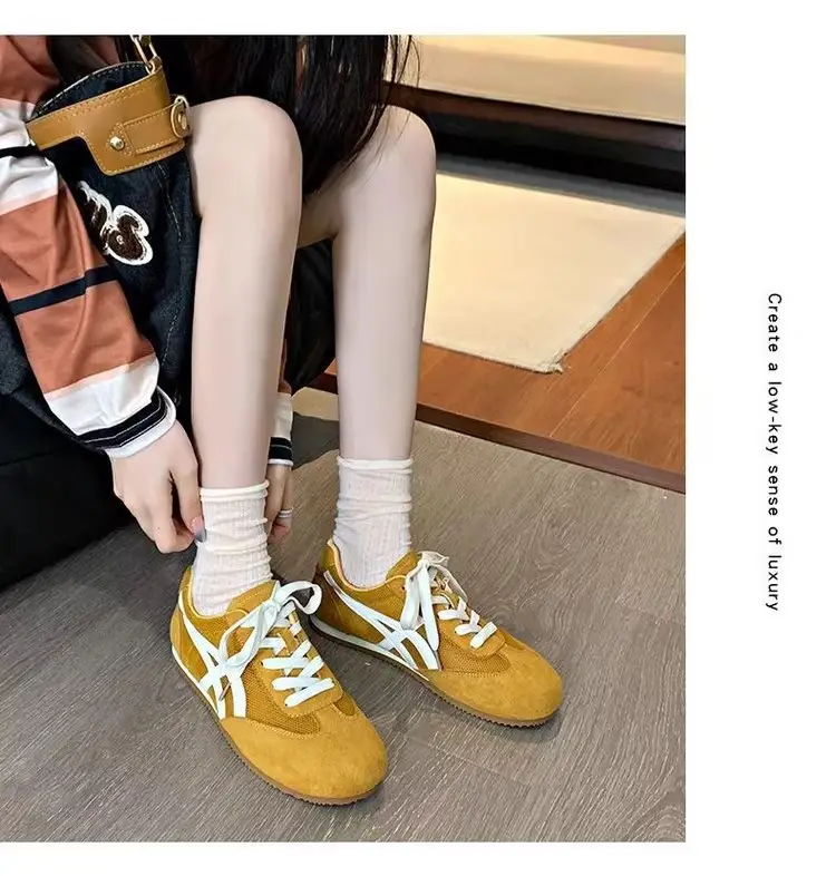 Popular Mesh Moral Training Shoes for Women 2025 Summer New Fashion Breathable Sports Shoes Lightweight Casual Sneakers Forrest Gump Shoes — feature 11