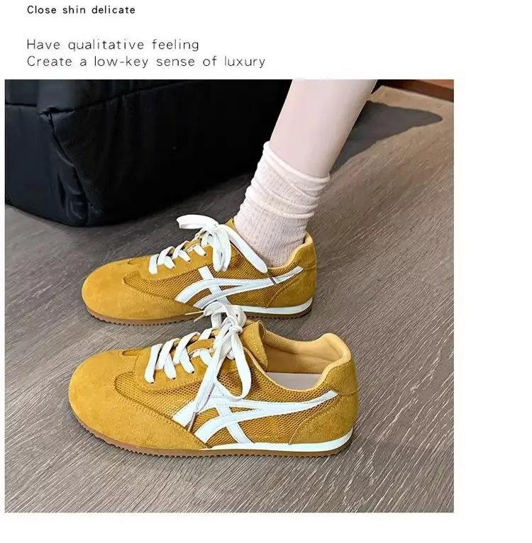 Popular Mesh Moral Training Shoes for Women 2025 Summer New Fashion Breathable Sports Shoes Lightweight Casual Sneakers Forrest Gump Shoes — feature 13