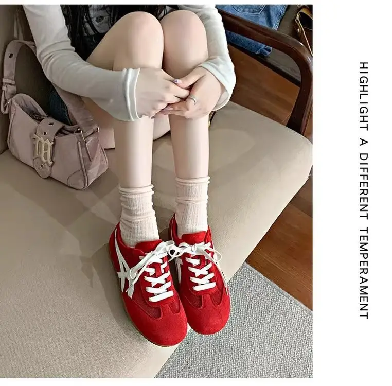 Popular Mesh Moral Training Shoes for Women 2025 Summer New Fashion Breathable Sports Shoes Lightweight Casual Sneakers Forrest Gump Shoes — feature 14