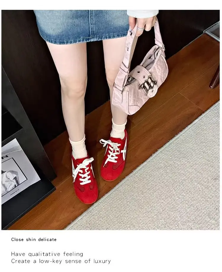 Popular Mesh Moral Training Shoes for Women 2025 Summer New Fashion Breathable Sports Shoes Lightweight Casual Sneakers Forrest Gump Shoes — feature 17