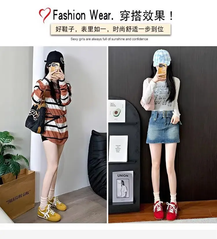 Popular Mesh Moral Training Shoes for Women 2025 Summer New Fashion Breathable Sports Shoes Lightweight Casual Sneakers Forrest Gump Shoes — feature 4