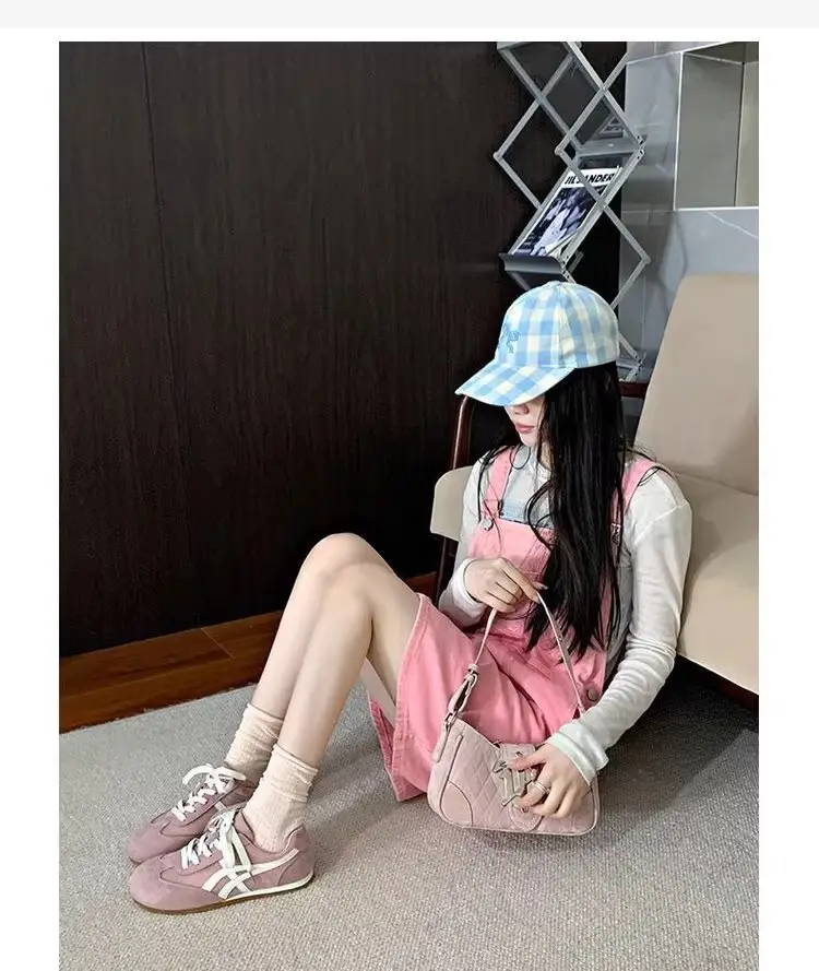 Popular Mesh Moral Training Shoes for Women 2025 Summer New Fashion Breathable Sports Shoes Lightweight Casual Sneakers Forrest Gump Shoes — feature 7