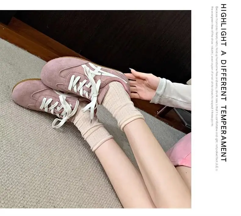 Popular Mesh Moral Training Shoes for Women 2025 Summer New Fashion Breathable Sports Shoes Lightweight Casual Sneakers Forrest Gump Shoes — feature 9