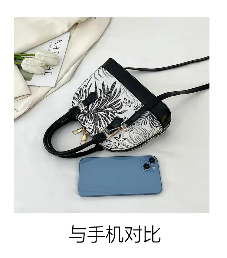 Trendy White Floral Shell Bag for Women 2025 — feature 6