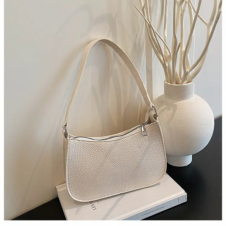 New Women's Pebbled Shoulder Bag with Armpit Design — feature 18