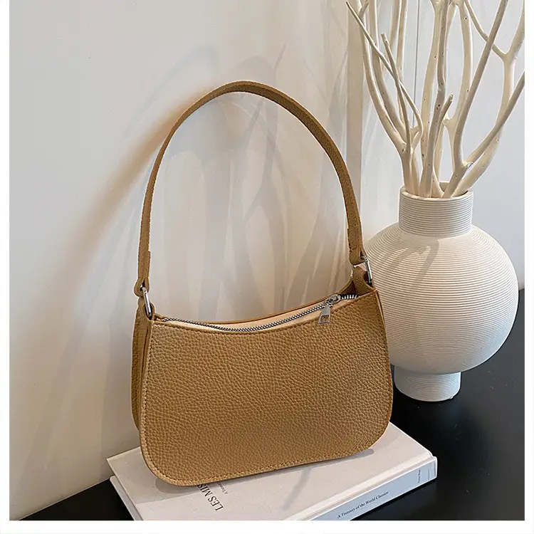New Women's Pebbled Shoulder Bag with Armpit Design — feature 19