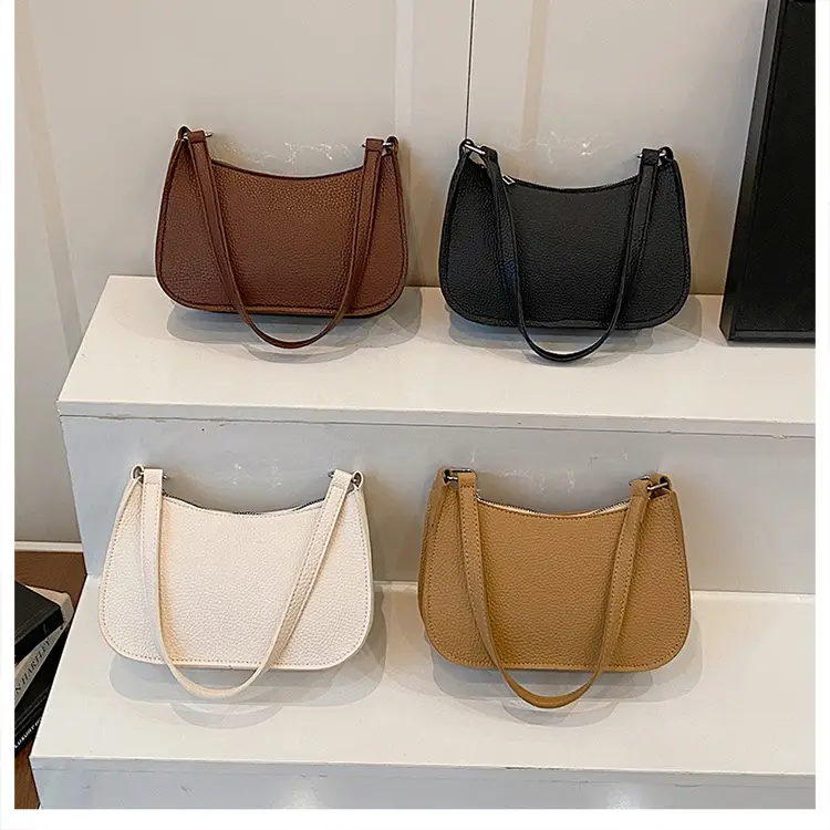 New Women's Pebbled Shoulder Bag with Armpit Design — feature 22