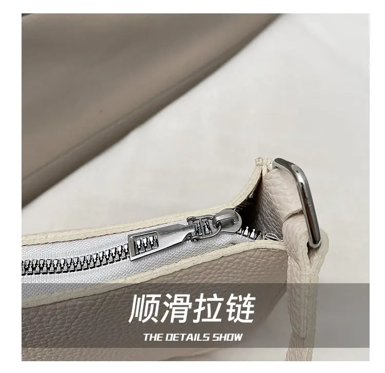 New Women's Pebbled Shoulder Bag with Armpit Design — feature 5