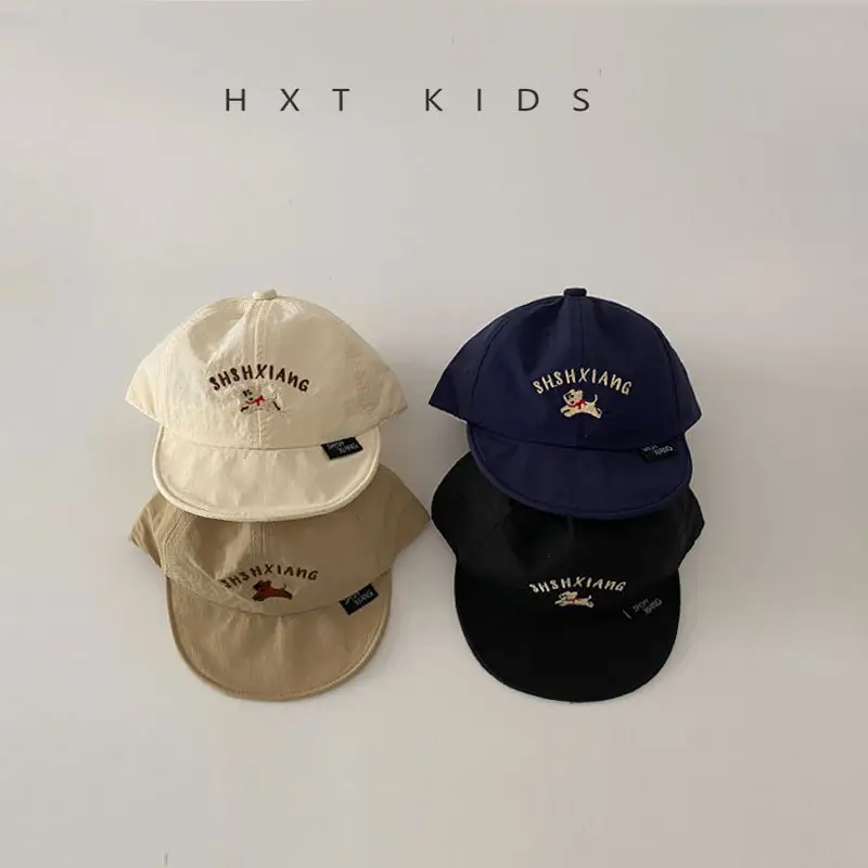 Baby Soft Brim Cap Summer Cap with Sunshade Hat - Image 9